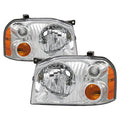 SPYDER xTune 01-04 Nissan Frontier OEM Headlights - Chrome (HD-JH-NF01-AM-C) 9042775