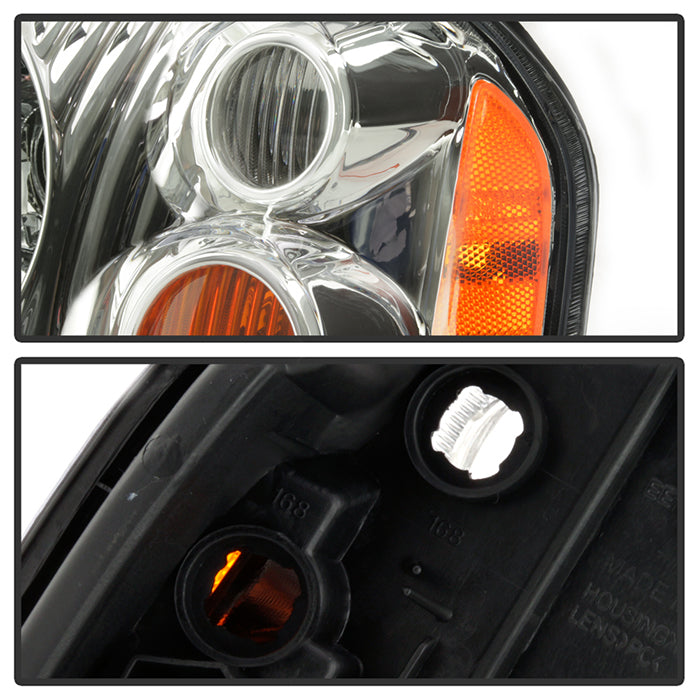 SPYDER xTune 01-04 Nissan Frontier OEM Headlights - Chrome (HD-JH-NF01-AM-C) 9042775