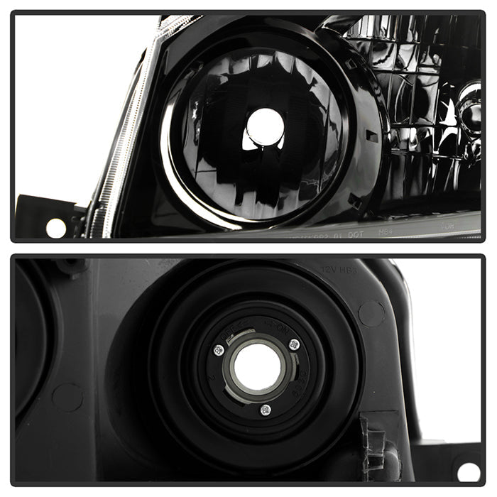 SPYDER Xtune Nissan Quest 04-09 Crystal Headlights Black HD-JH-NQ04-AM-BK 9023422