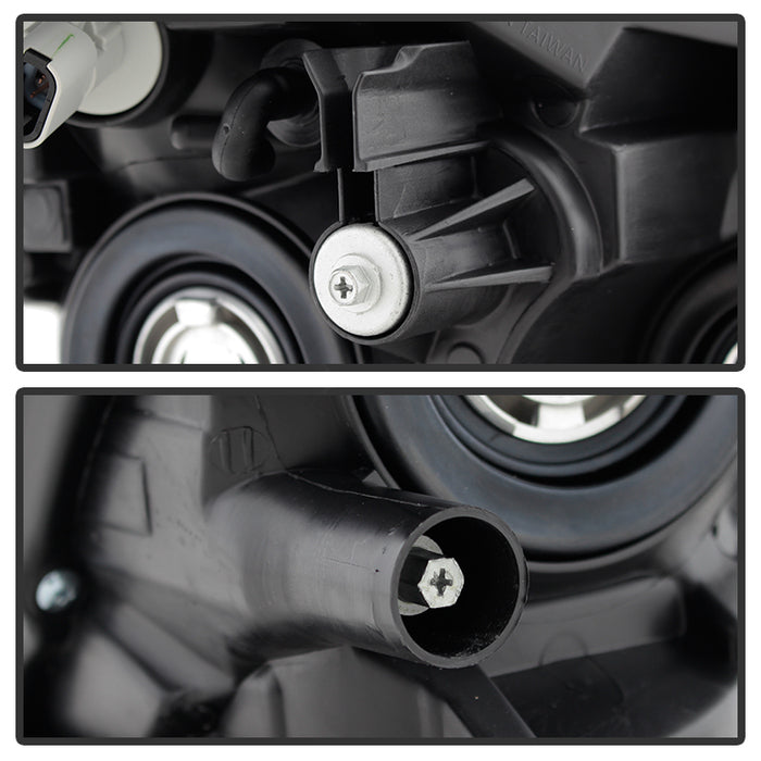 SPYDER xTune Nissan Rogue 08-14 Halogen Model Only OEM Style Headlights-Black HD-JH-NROG08-AM-BK 9035548