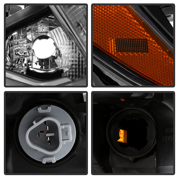 SPYDER xTune 14-16 Nissan Rogue Passenger Side Halogen Headlight - OEM Right (HD-JH-NROG14-OE-R) 9044236