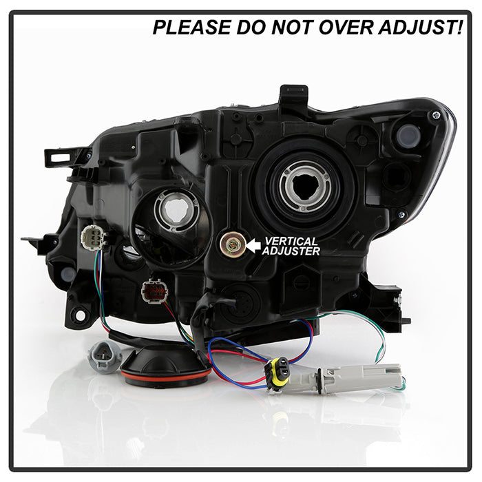 SPYDER xTune 14-16 Nissan Rogue Passenger Side Halogen Headlight - OEM Right (HD-JH-NROG14-OE-R) 9044236