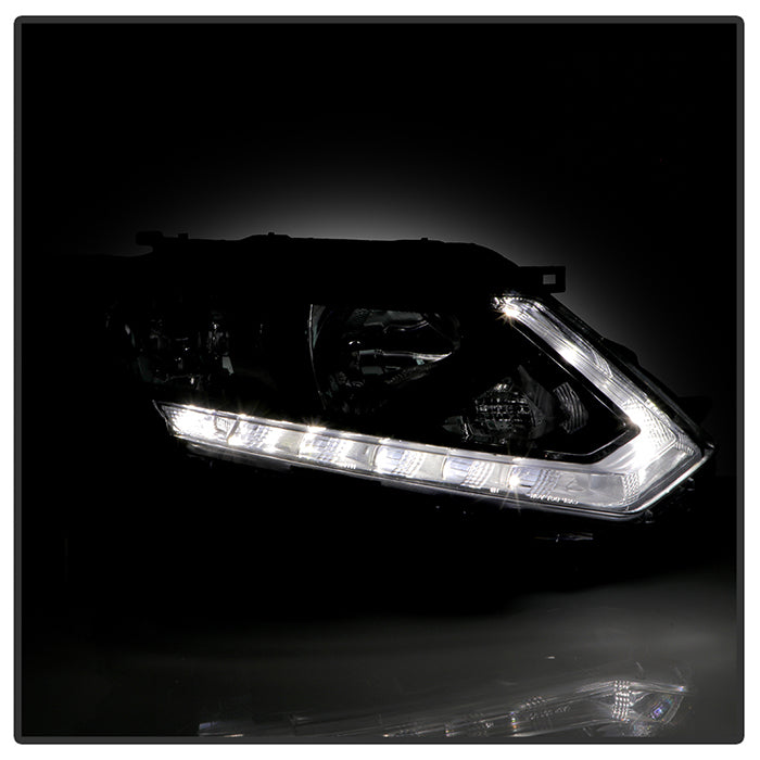 SPYDER xTune 14-16 Nissan Rogue Passenger Side Halogen Headlight - OEM Right (HD-JH-NROG14-OE-R) 9044236
