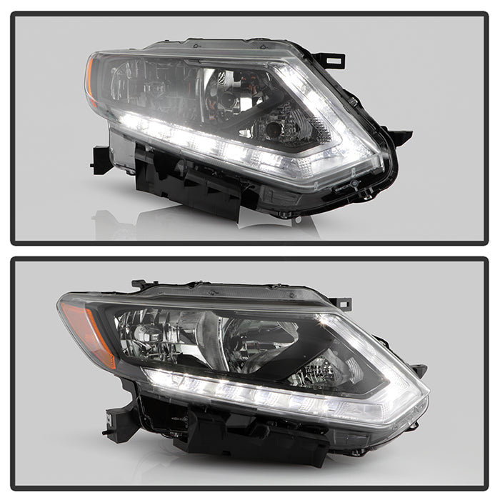 SPYDER xTune 14-16 Nissan Rogue Passenger Side Halogen Headlight - OEM Right (HD-JH-NROG14-OE-R) 9044236