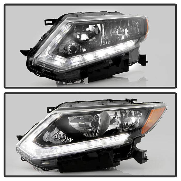 SPYDER 14-16 Nissan Rogue (Halogen Models) OEM Style Headlights (HD-JH-NROG14-OE-SET) 9047305