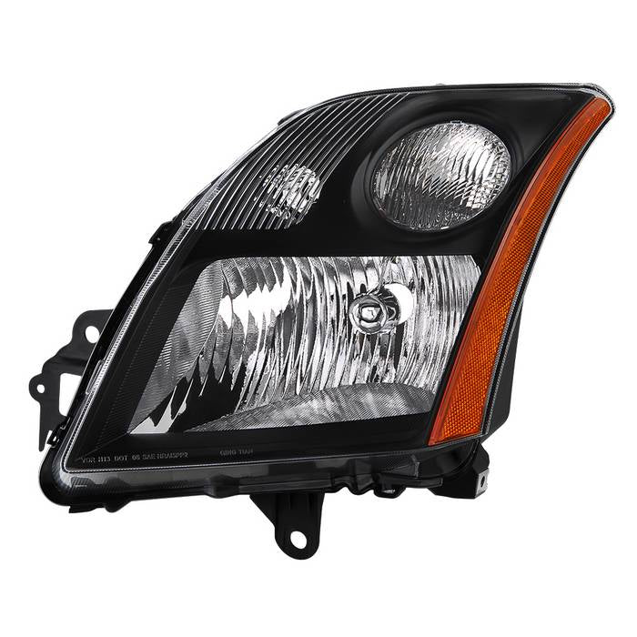 SPYDER xTune 07-09 Nissan Sentra 2.0L/2.5L Driver Side Headlight - OEM Black Left (HD-JH-NS07-2.0L-BK-L) 9040917