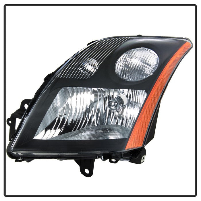SPYDER xTune 07-09 Nissan Sentra 2.0L/2.5L Driver Side Headlight - OEM Black Left (HD-JH-NS07-2.0L-BK-L) 9040917