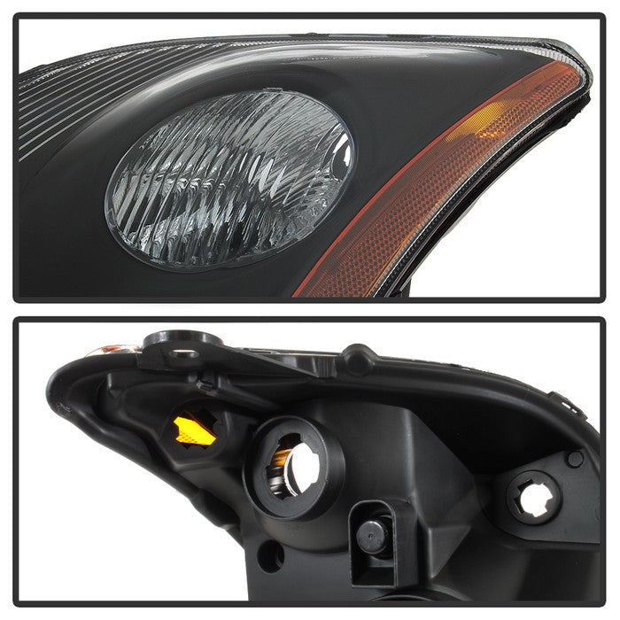 SPYDER xTune 07-09 Nissan Sentra 2.0L/2.5L Driver Side Headlight - OEM Black Left (HD-JH-NS07-2.0L-BK-L) 9040917