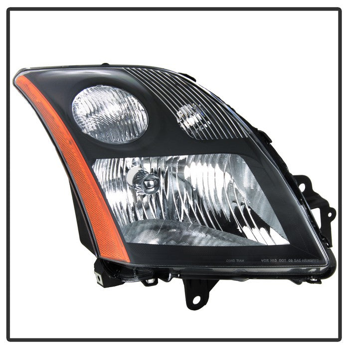 SPYDER xTune 07-09 Nissan Sentra 2.0L/2.5L Headlight - Black - OEM Right (HD-JH-NS07-2.0L-BK-R) 9040924
