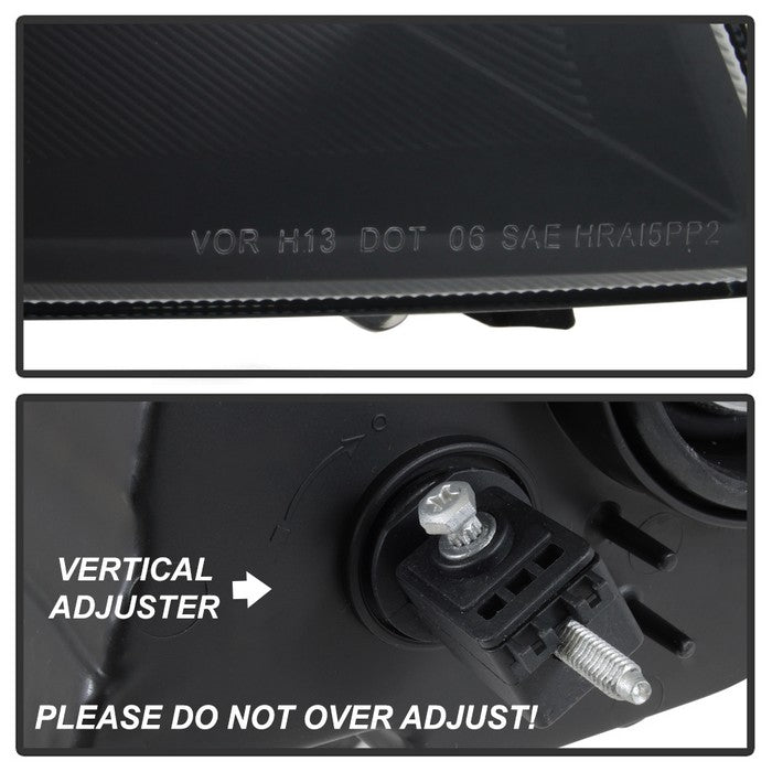 SPYDER xTune 07-09 Nissan Sentra 2.0L/2.5L Headlight - Black - OEM Right (HD-JH-NS07-2.0L-BK-R) 9040924