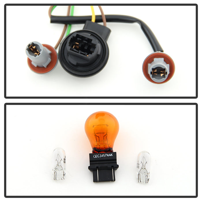 SPYDER xTune Nissan Sentra 07-09 L4 2.0L 2.5L Only OEM Style Headlights - Black HD-JH-NS07-2.0L-BK 9035609