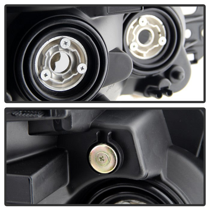 SPYDER Xtune Nissan Titan 04-14 (04-07 OE Style ) OEM Amber Head Lights Set Black Smoked HD-JH-NTI04-AM-BSM 9030383
