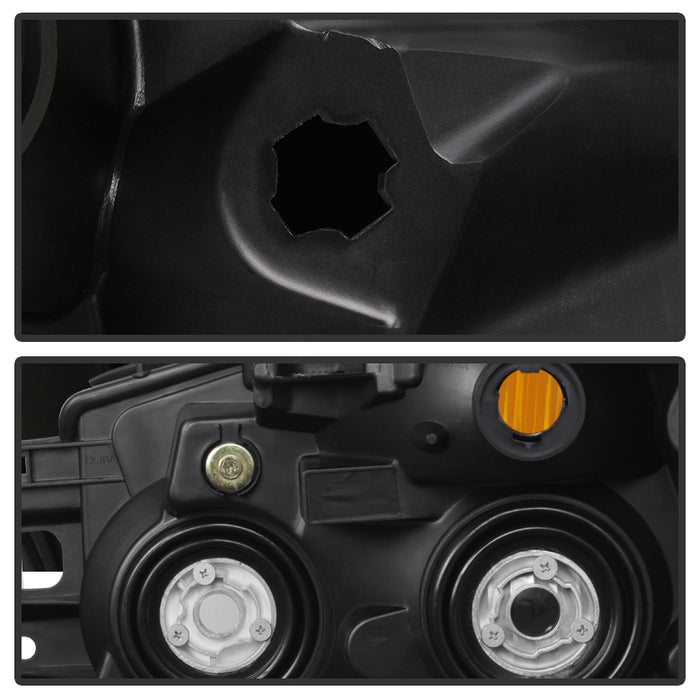 SPYDER xTune Nissan Titan 04-15 (08-15 OE Style ) OEM Head Lights set - Black HD-JH-NTI08-AM-BK 9033025