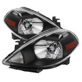 SPYDER Xtune Nissan Versa 07-12 Crystal Headlights Black HD-JH-NV07-AM-BK 9023613