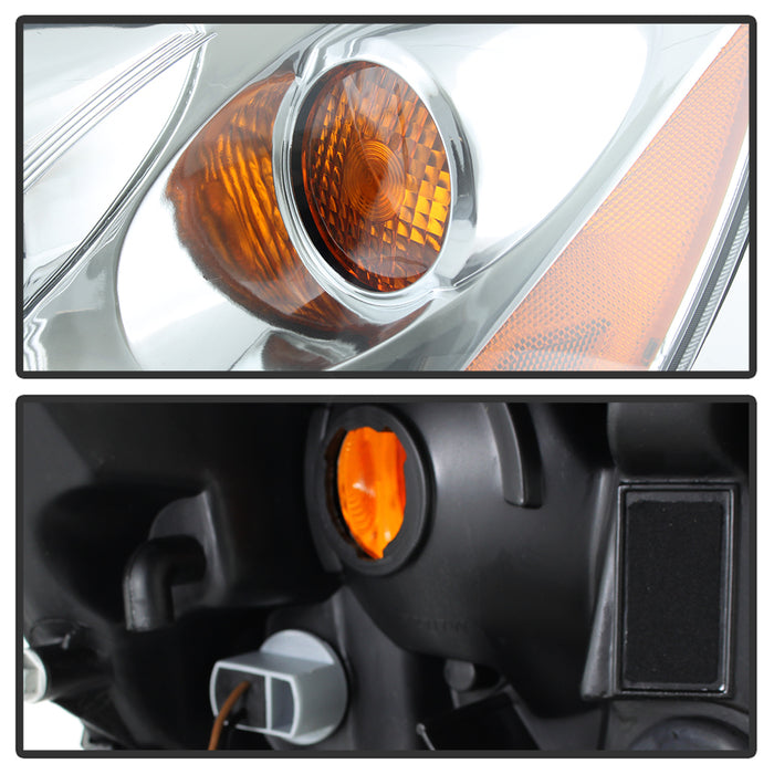 SPYDER xTune 05-10 Pontiac G6 (09-10 w/Turn Signal) Driver Side Headlight - OEM Left (HD-JH-PG605-OE-L) 9038372