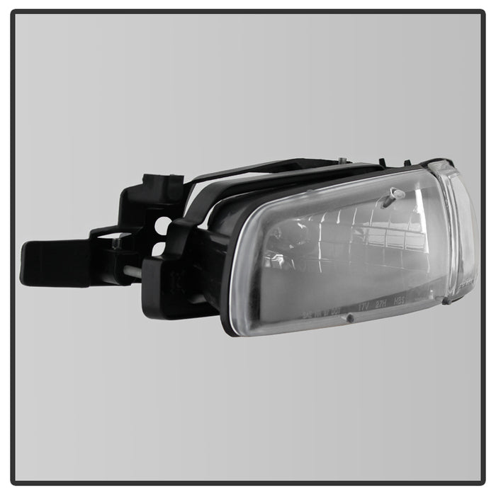 SPYDER Xtune Pontiac Grand Prix 97-03 Crystal Headlights w/ Amber Corner Lights HD-JH-PGPRIX-SET-AM-BK 9023347