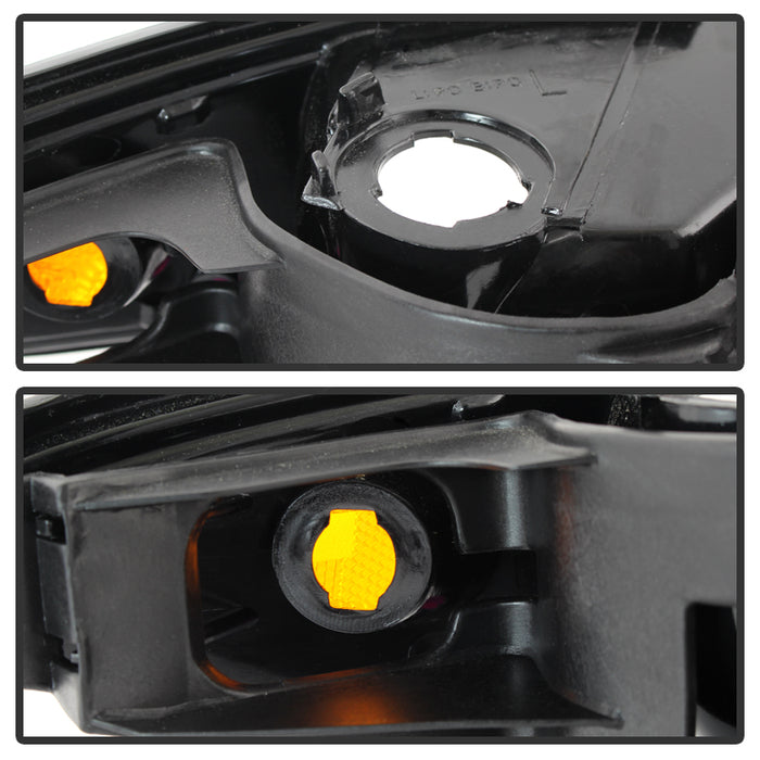 SPYDER Xtune Pontiac Grand Prix 97-03 Crystal Headlights w/ Amber Corner Lights HD-JH-PGPRIX-SET-AM-C 9023453