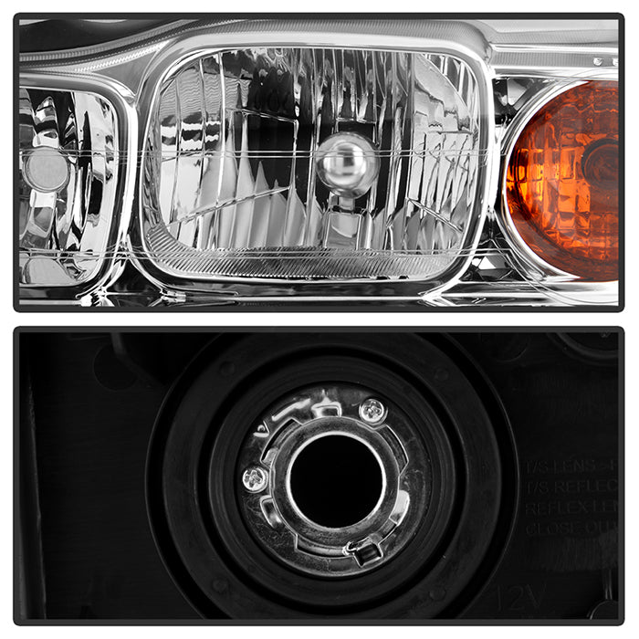 SPYDER Xtune Saturn Vue 06-07 Crystal Headlights Chrome HD-JH-SVUE06-AM-C 9024047