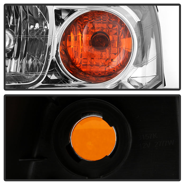 SPYDER Xtune Saturn Vue 06-07 Crystal Headlights Chrome HD-JH-SVUE06-AM-C 9024047