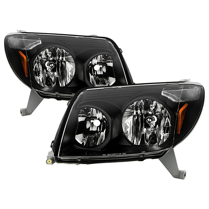 SPYDER Xtune Toyota 4Runner 03-05 Crystal Headlights Black HD-JH-T4R03-AM-BK 9023583