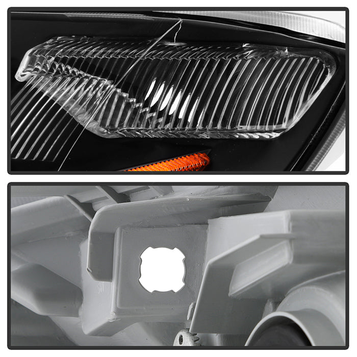 SPYDER Xtune Toyota 4Runner 03-05 Crystal Headlights Black HD-JH-T4R03-AM-BK 9023583