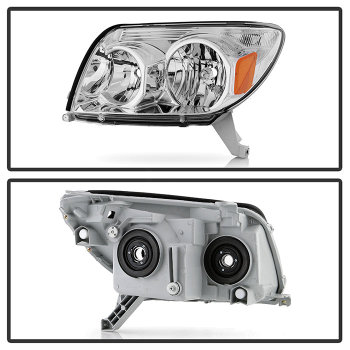 SPYDER Xtune Toyota 4Runner 03-05 Crystal Headlights Chrome HD-JH-T4R03-AM-C 9023576
