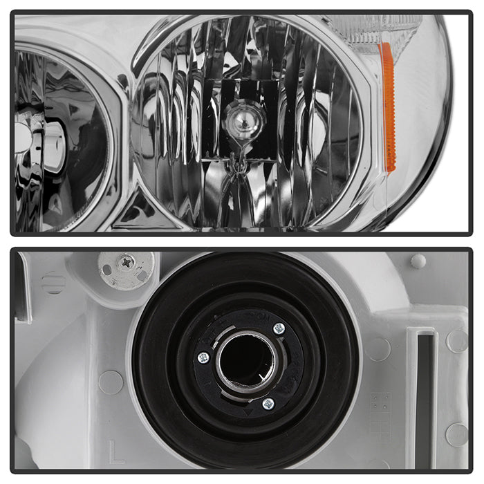 SPYDER Xtune Toyota 4Runner 03-05 Crystal Headlights Chrome HD-JH-T4R03-AM-C 9023576