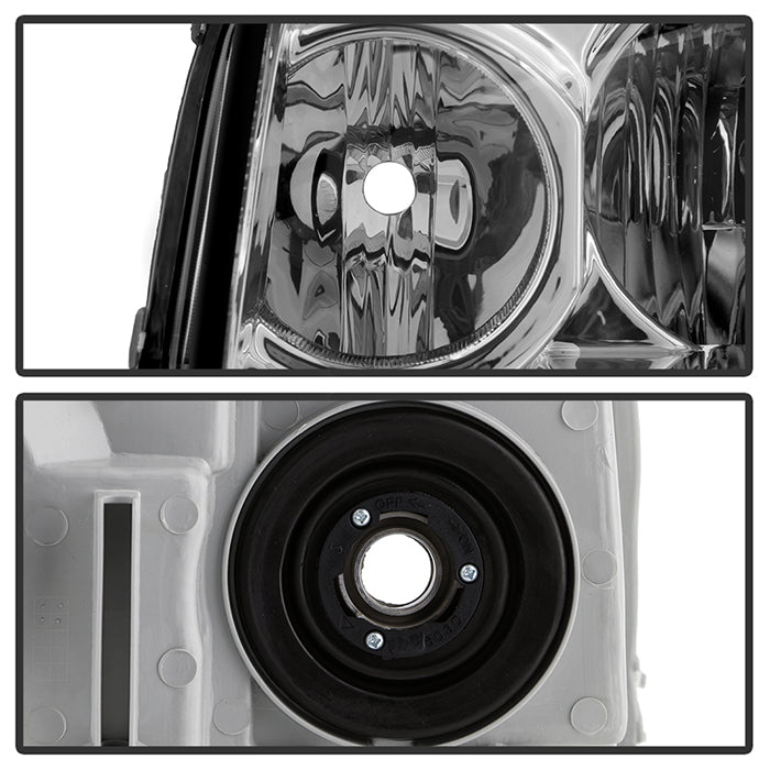 SPYDER Xtune Toyota 4Runner 03-05 Crystal Headlights Chrome HD-JH-T4R03-AM-C 9023576