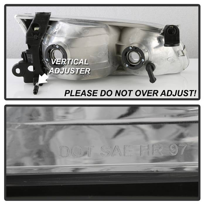 SPYDER xTune 00-01 Toyota Camry OEM Style Headlights - Chrome (HD-JH-TCAM00-C) 9042805
