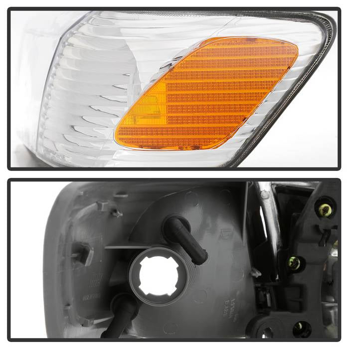 SPYDER xTune 00-01 Toyota Camry 4pc OEM Style Headlights w/Corner Lights - Chrome (HD-JH-TCAM00-SET-C) 9042812