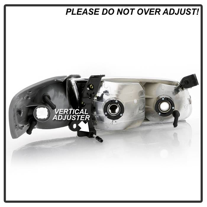 SPYDER xTune 00-01 Toyota Camry 4pc OEM Style Headlights w/Corner Lights - Chrome (HD-JH-TCAM00-SET-C) 9042812