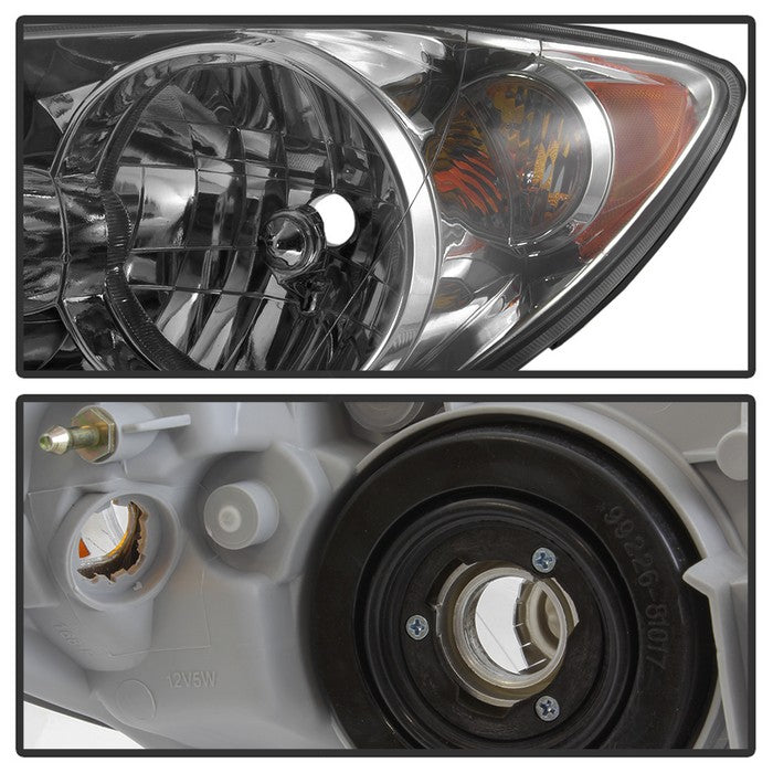 SPYDER xTune 05-06 Toyota Camry OEM Style Headlights - Chrome (HD-JH-TCAM05-AM-C) 9042430
