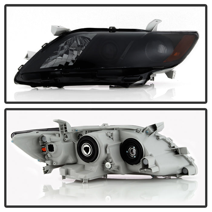 SPYDER Xtune Toyta Camry 07-09 OEM Style Headlights Black Smoked HD-JH-TCAM07-AM-BSM 9034534