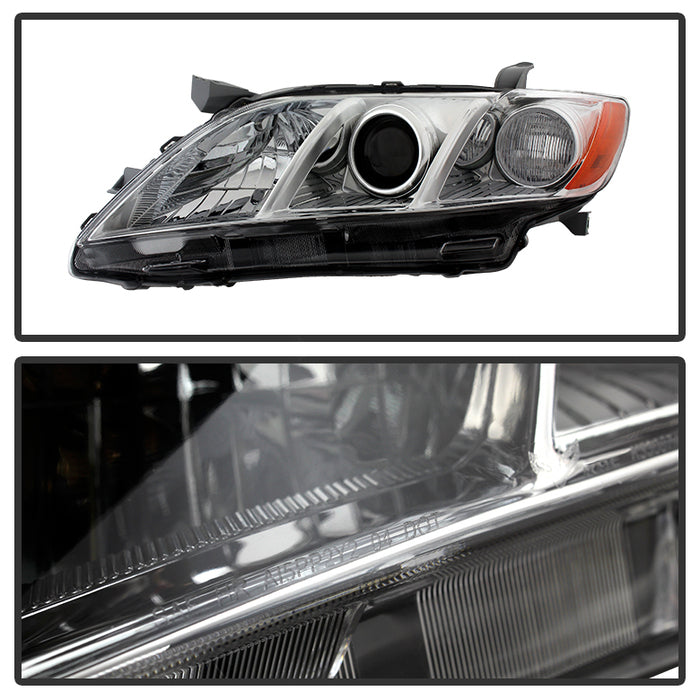SPYDER Xtune Toyota Camry 07-09 OEM Style Headlights Chrome HD-JH-TCAM07-AM-C 9029769