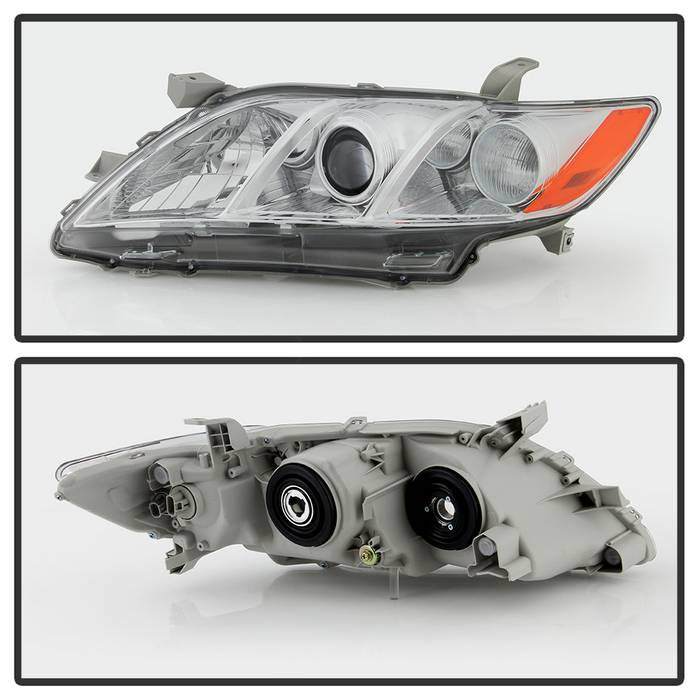 SPYDER xTune 07-09 Toyota Camry (Excl Hybrid) Driver Side Headlight - OEM Left (HD-JH-TCAM07-OE-L) 9943201