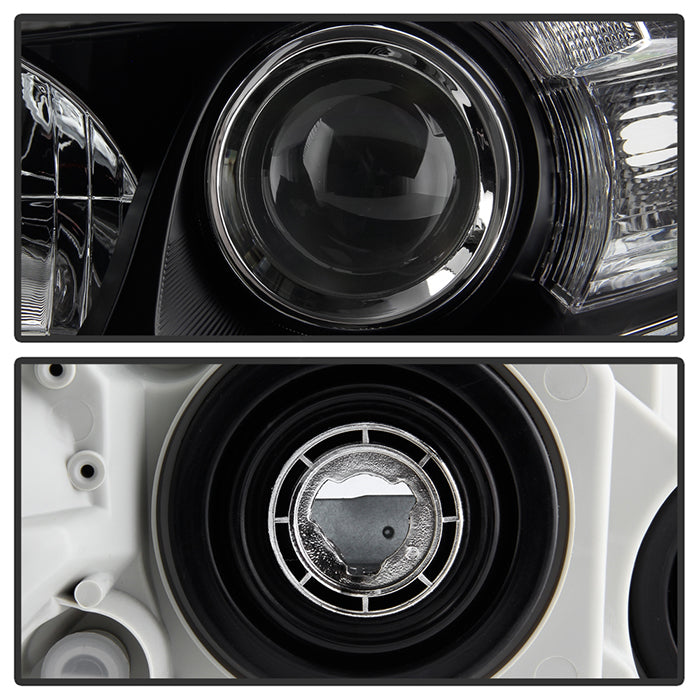SPYDER Xtune Toyota Camry 10-11 ( USa Built/Nal ) Amber Projector Headlights Black HD-JH-TCAM10-AM-BK 5072870