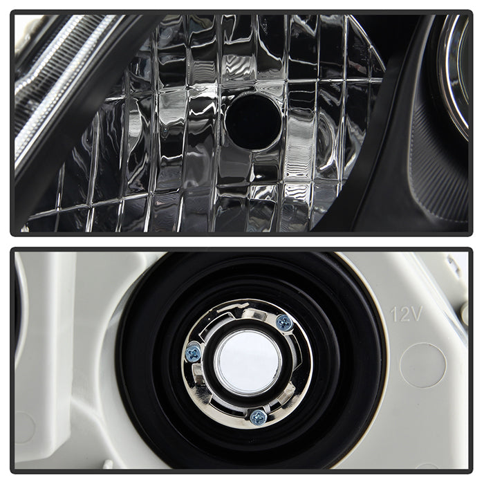 SPYDER Xtune Toyota Camry 10-11 ( USa Built/Nal ) Amber Projector Headlights Black HD-JH-TCAM10-AM-BK 5072870