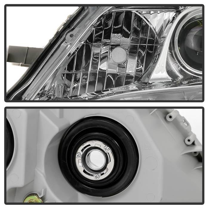 SPYDER xTune 10-11 Toyota Camry (Excl SE) OEM Headlights - Chrome (HD-JH-TCAM10-AM-C) 9943706