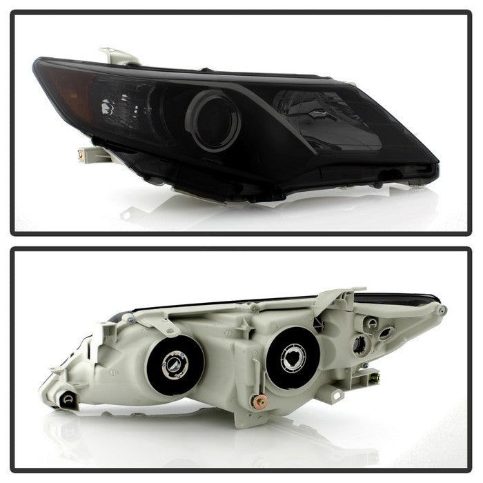 SPYDER xTune Toyota Camry LE XLE Hybrid Models 12-14 OE Style Headlight - Black Smoke HD-JH-TCAM12-AM-BSM 9937569