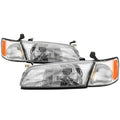 SPYDER xTune 97-99 Toyota Camry 4pc OEM Style Headlights w/Corner Lights - Chrome (HD-JH-TCAM97-SET-C) 9042843
