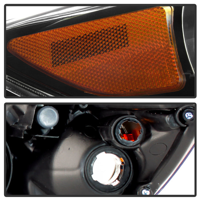 SPYDER xTune Toyota Corolla 11-13 S XRS Passenger Side Headlights - OEM Right - Black HD-JH-TCO11-OE-BK-R 9937514