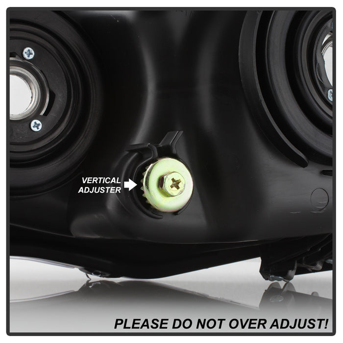 SPYDER xTune Toyota Corolla 11-13 S XRS Passenger Side Headlights - OEM Right - Black HD-JH-TCO11-OE-BK-R 9937514
