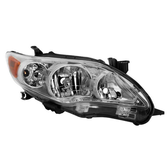 SPYDER xTune Toyota Corolla 11-13 Passenger Side Headlights - OEM Right - Chrome HD-JH-TCO11-OE-R 9937545