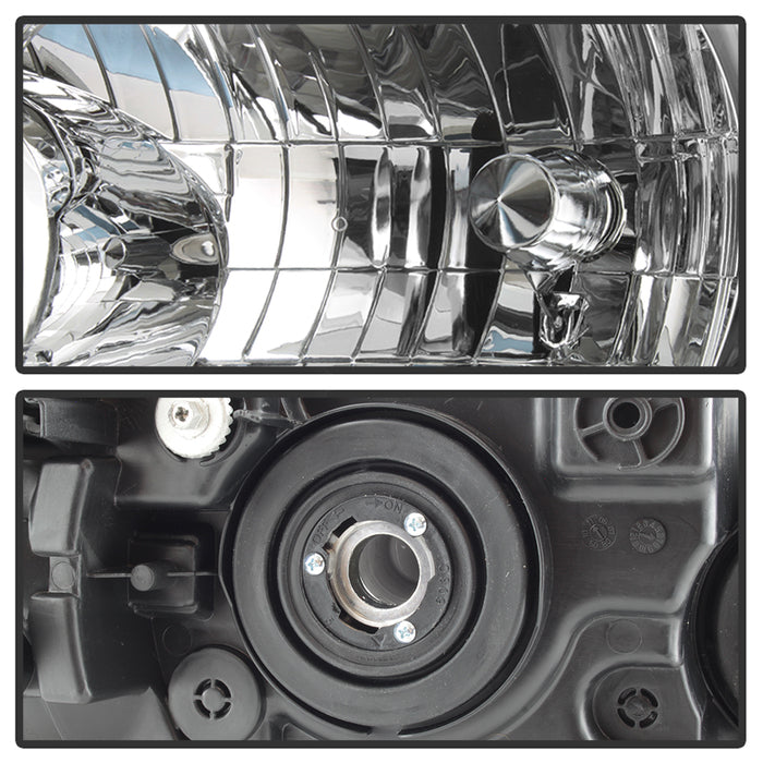 SPYDER Xtune Toyota Highlander 04-06 (Non Hybrid Models) OEM Style Headlights Chrome HD-JH-THIGH04-AM-C 9039157