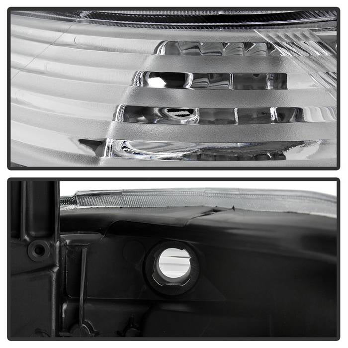 SPYDER xTune 08-10 Toyota Highlander (Excl Hybrid/Sport) OEM Style Headlights - Chrome (HD-JH-THIGH08-AM-C) 9044151