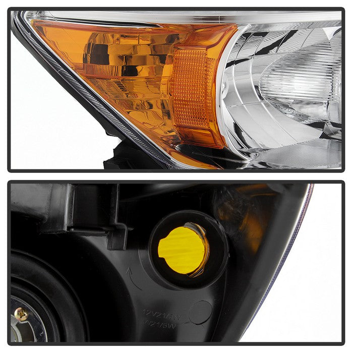 SPYDER xTune 06-08 Toyota RAV4 OEM Style Headlights - Chrome (HD-JH-TRAV06-AM-C) 9042867