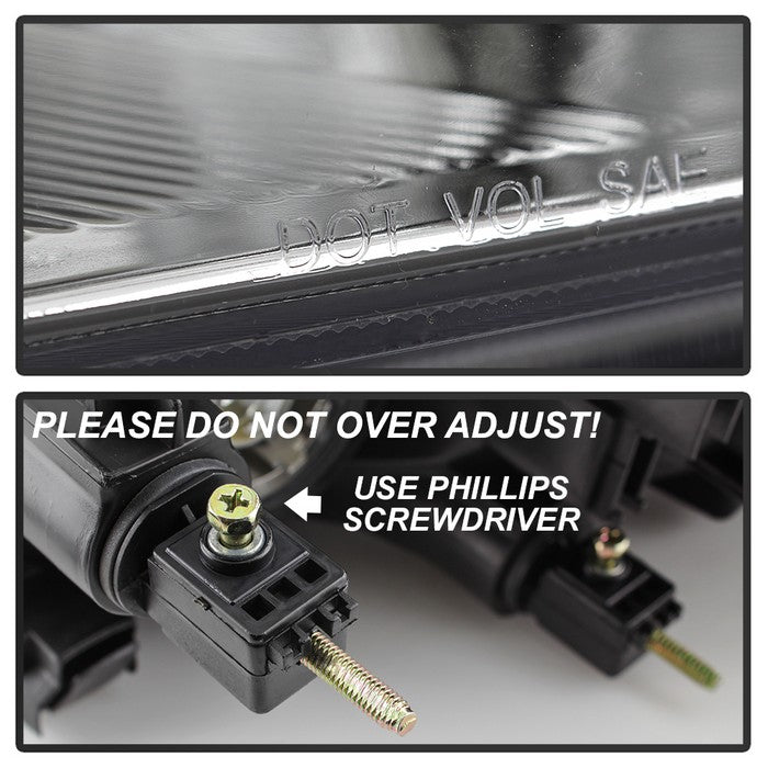 SPYDER xTune 06-08 Toyota RAV4 OEM Style Headlights - Chrome (HD-JH-TRAV06-AM-C) 9042867