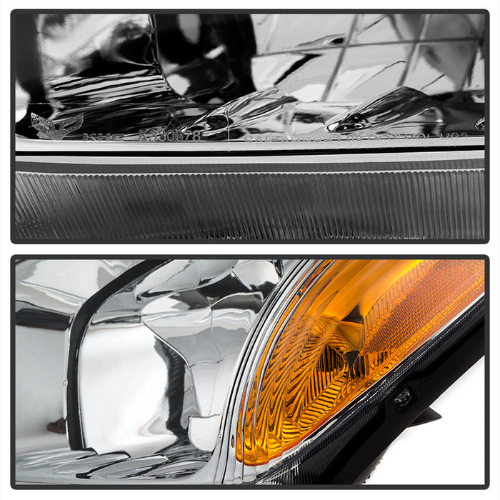 SPYDER xTune Toyota RAV4 2001-2003 OEM Style Headlights - Chrome HD-JH-TRAV4-AM-C 9036002