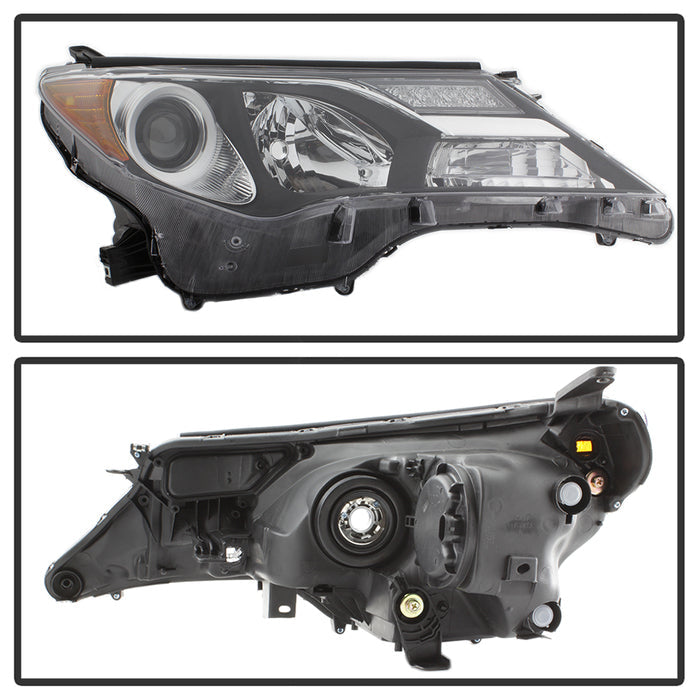 SPYDER xTune Toyota RAV4 13-05 Passenger Side Headlights - OEM Right HD-JH-TRAV413-OE-R 9937897