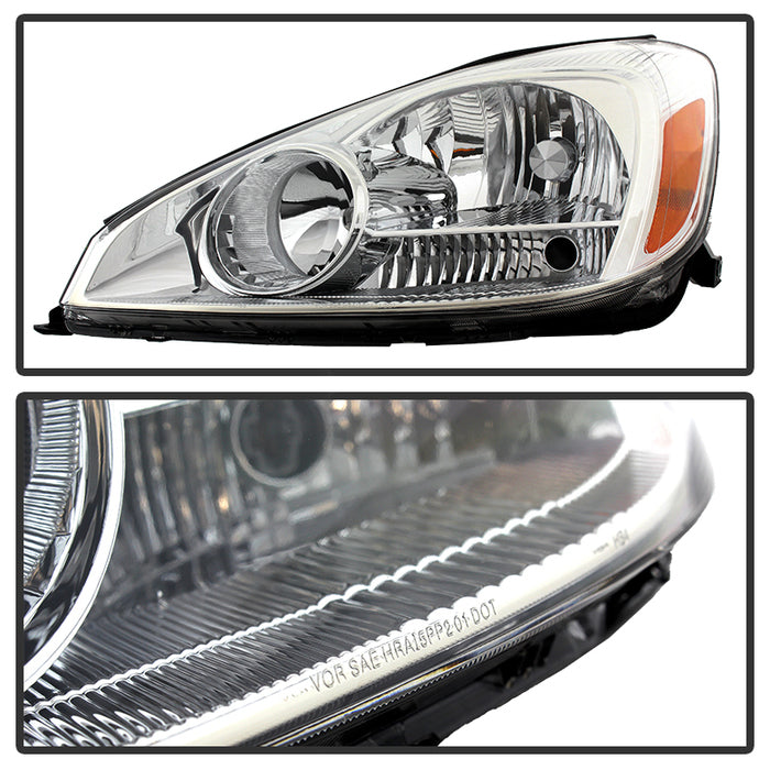 SPYDER Xtune Toyota Sienna 2004-2005 Halogen Only OEM Style Headlights Chrome HD-JH-TSIE04-AM-C 9029776